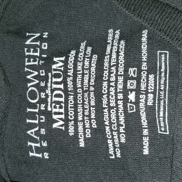 Michael Myers MD Black Halloween Resurrection T-shirt - Picture 4 of 8